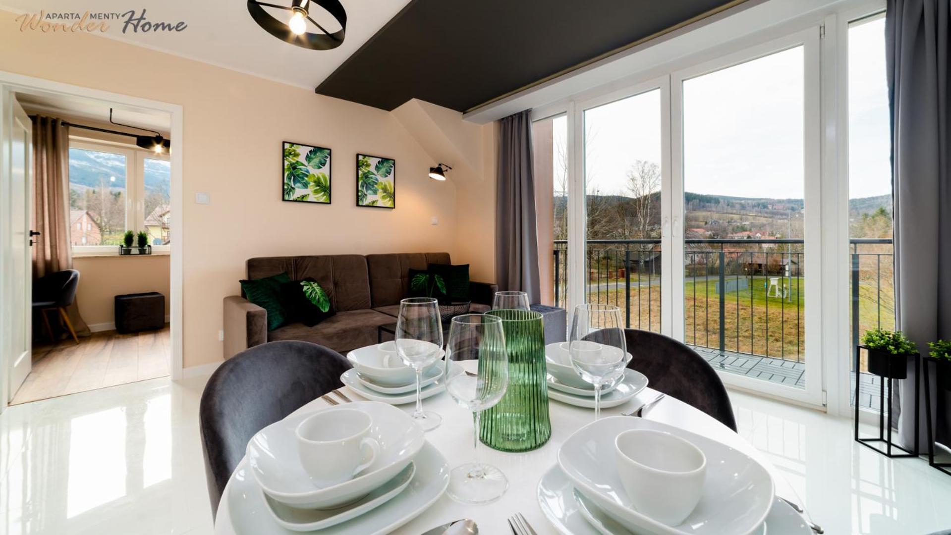 Wonder Home - Apartamenty W Malowniczej Okolicy, Z Balkonami I Widokiem Na Gory Karpacz Dış mekan fotoğraf